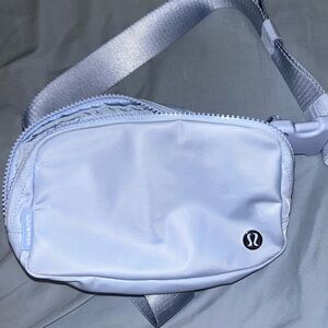 Lululemon light blue belt bag
